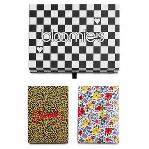 Bloomie’s 2 Deck Leopard and Floral Playing Cards Set